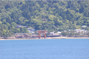 厳島神社の鳥居