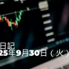 【FX日記】2025年9月30日（水）
